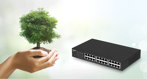 EDIMAX GS-1024 - 24 Port Gigabit Rack-Mount Unmanaged Switch