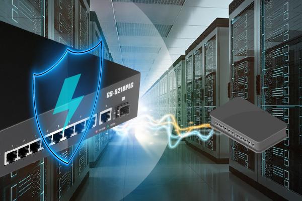 EDIMAX GS-5210PLG - 10 Port Gigabit PoE+ Web Smart Switch 1 SFP Ports