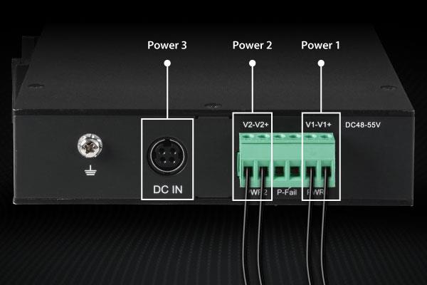 EDIMAX IGS-1105P - Industrial 5-Port Gigabit PoE+ DIN Rail Switch