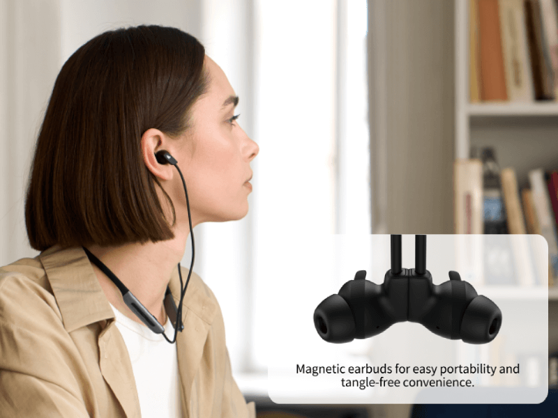 Edifier  W280NB Pro Wireless Noise Cancelling Sports Earbuds - Sand White