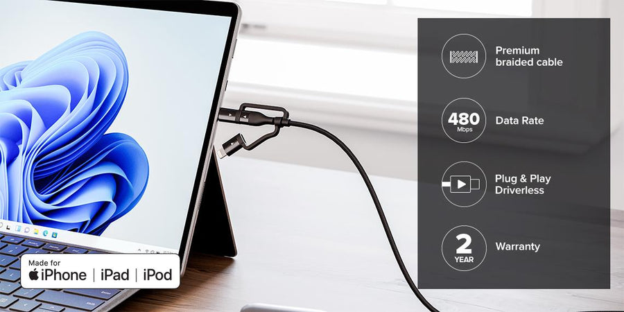 EL3IN11 - ALOGIC Elements Series USB-C to USB-C Ca