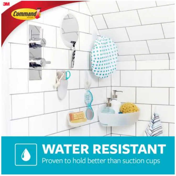 7011387296 - Command Wet Area Hook WET17-ES Large White