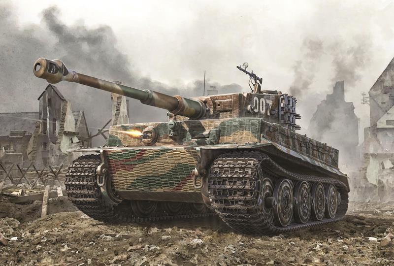 Italeri 1-6754 - ITALERI 1/35 TIGER 1 AUSF LATE
