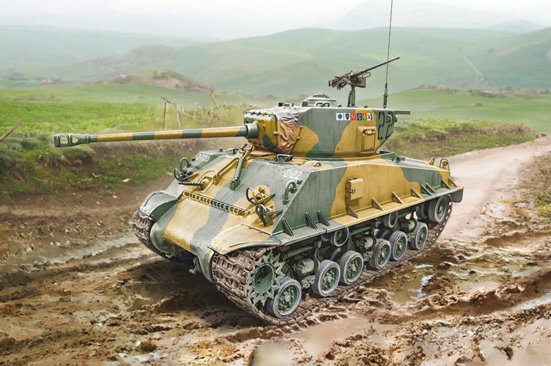 Italeri 1-6586 - ITALERI 1/35 KOREAN WAR M4 SHERMAN
