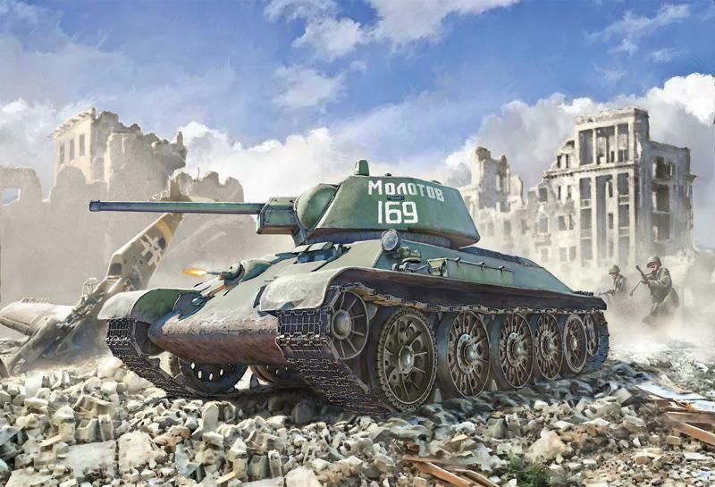 Italeri 1-6570 - ITALERI 1/35 T34/76 MODEL 1943