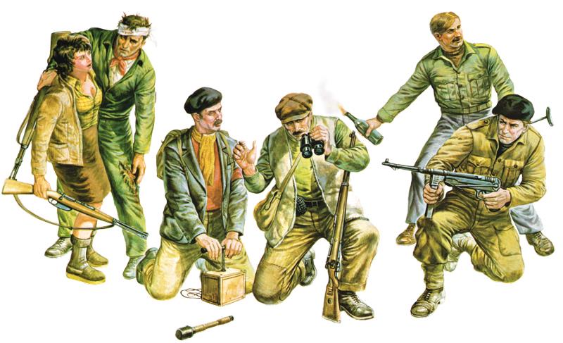 Italeri 1-6556 - ITALERI 1/35 **WWII-PARTISANEN