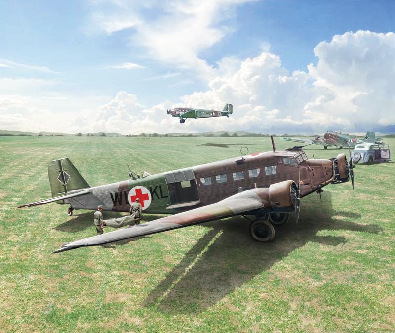 Italeri 1-102 - ITALERI 1/72 JUNKERS JU 52/3m