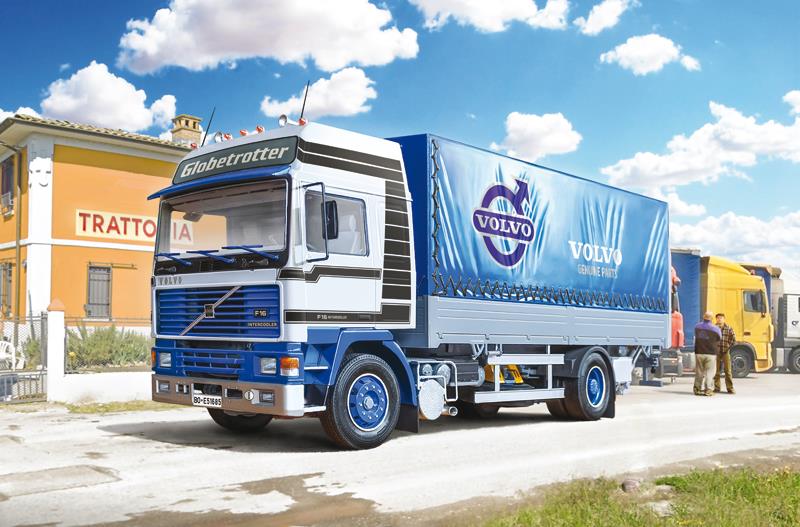 Italeri 1-3945 - ITALERI 1/24**VOLVO F16 CANVAS W/ELEVATOR
