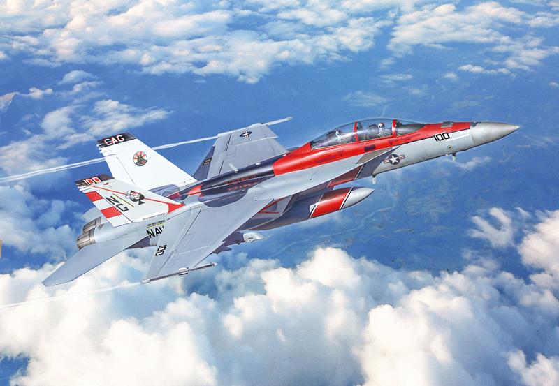 Italeri 1-2823 - ITALERI 1/48 F/A-18F Hornet U.S. Navy Special Colo