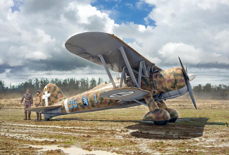 Italeri 1-2801 - ITALERI 1/48 FIAT CR.42 BATTLE OF BRITAIN 80TH