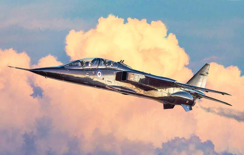 Italeri 1-1470 - ITALERI 1/72 JAGUAR T-2 RAF FIGHTER