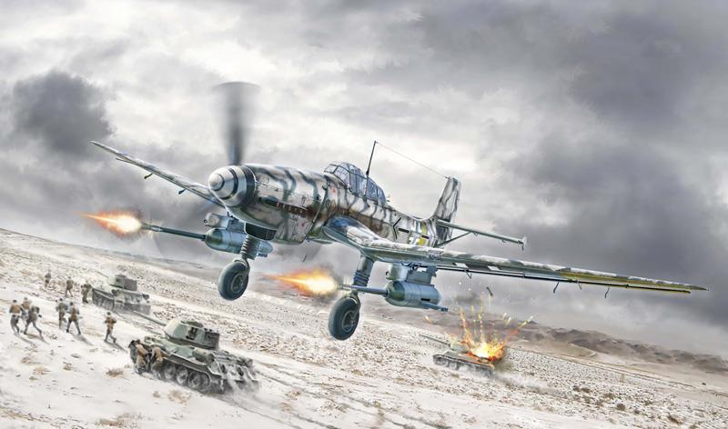 Italeri 1-1466 - ITALERI 1/72 JUNKER JU-87G-2 KANONENVOGEL