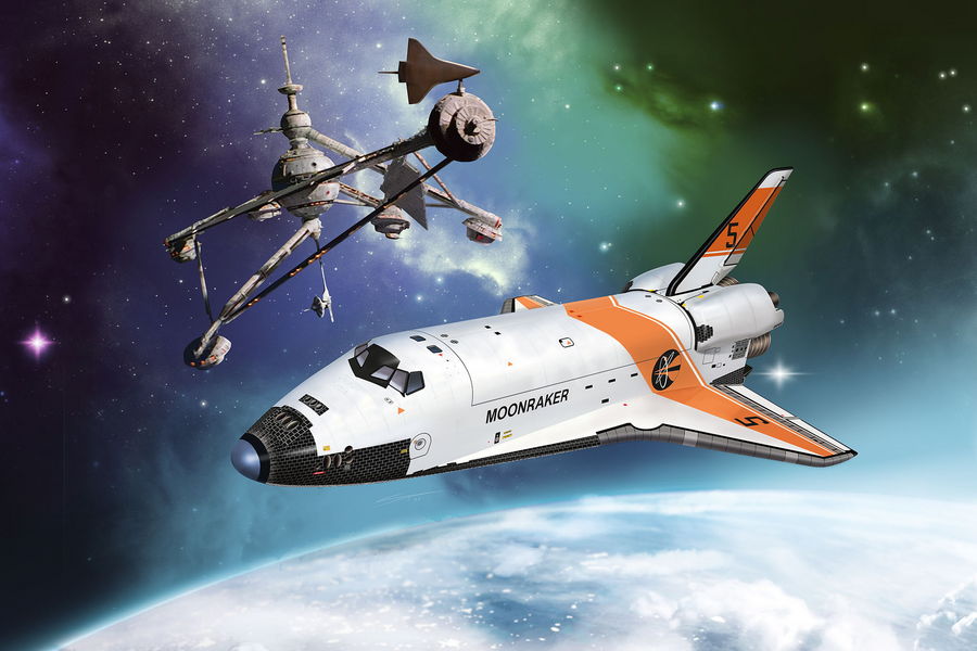 Revell RV05665 - REVELL 007 GIFT SET 1/144 MOONRAKER