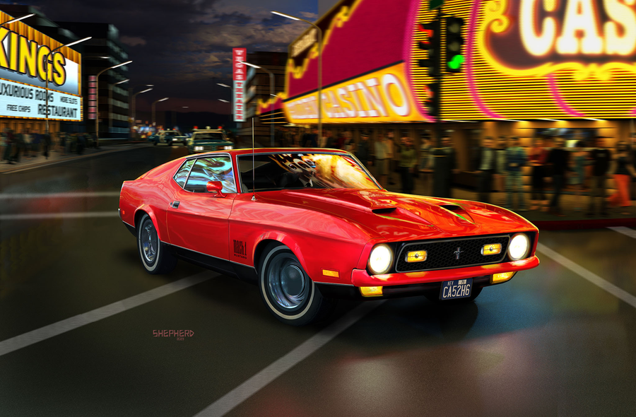Revell RV05664 - REVELL 007 GIFT SET 1/24 MUSTANG MACH-1