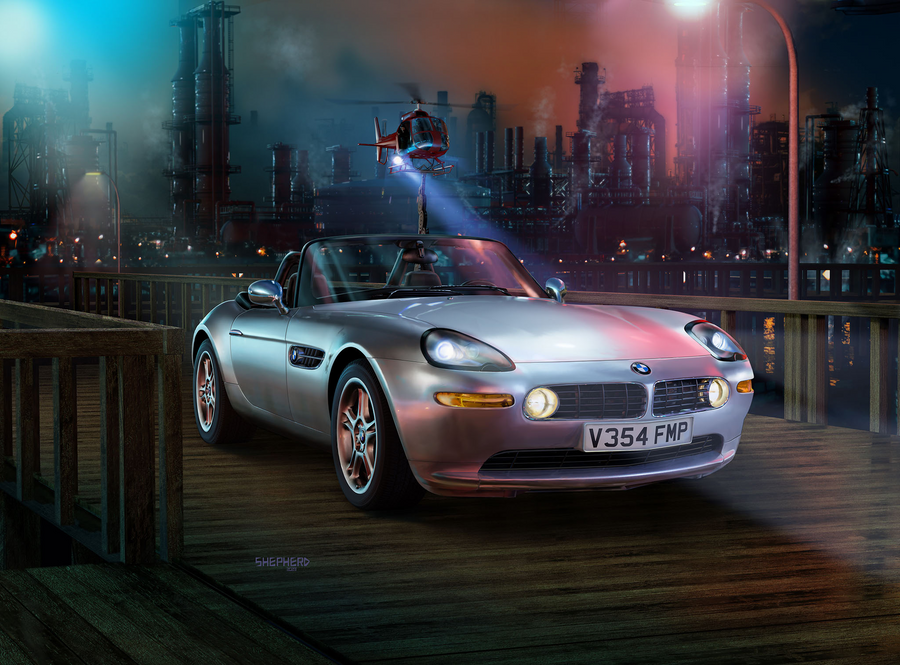 Revell rv05662 - REVELL 007 GIFT SET 1/24 BMW Z8