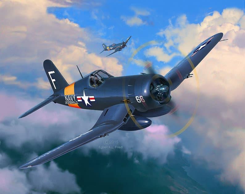 Revell RV03955 - REVELL 1/72 F4U-4 CORSAIR