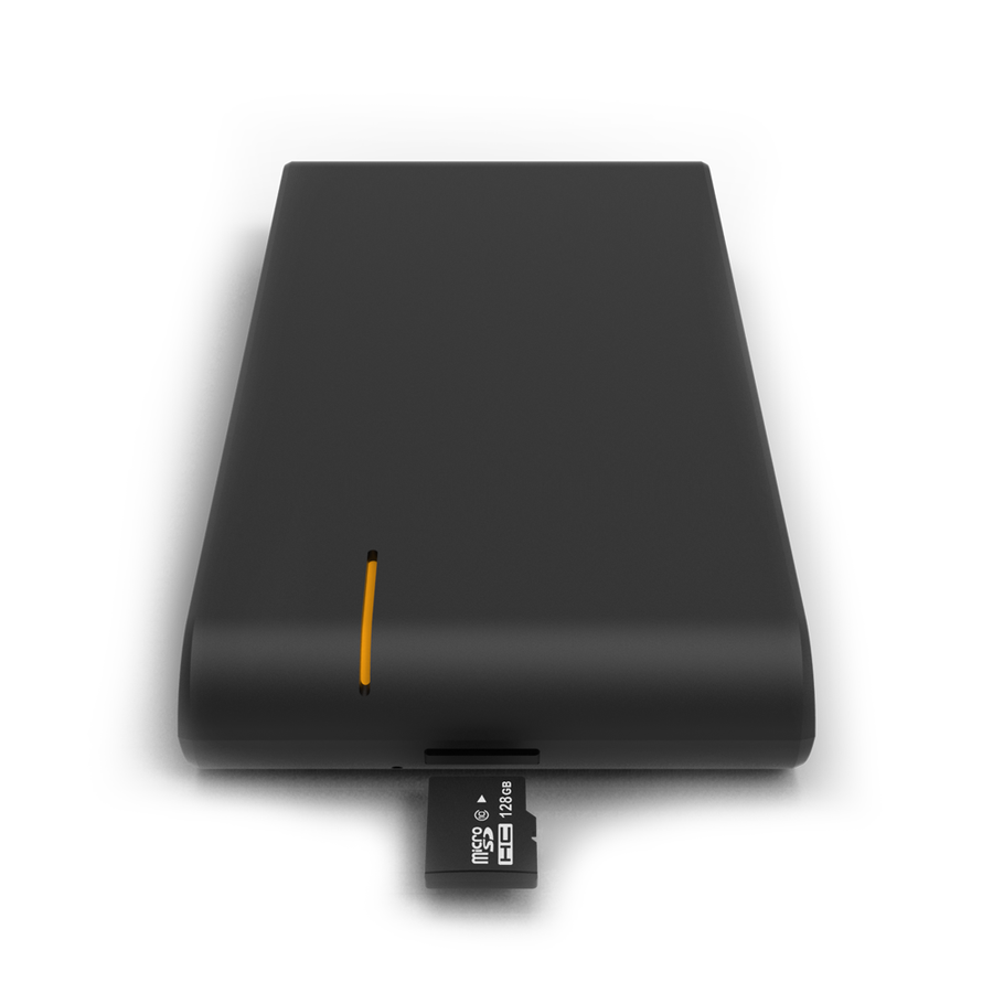 Qbic BXP-100 - Phantom Media Player - 4K 60fps Solid State Fanless Box-PC, Dual Band WiFi, Android 12, Ultra Compact