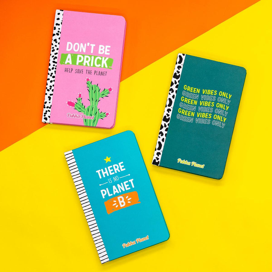 P9706SPP - Pukka Planet Soft Cover Notebook 13x21cm Don’t be a Prick