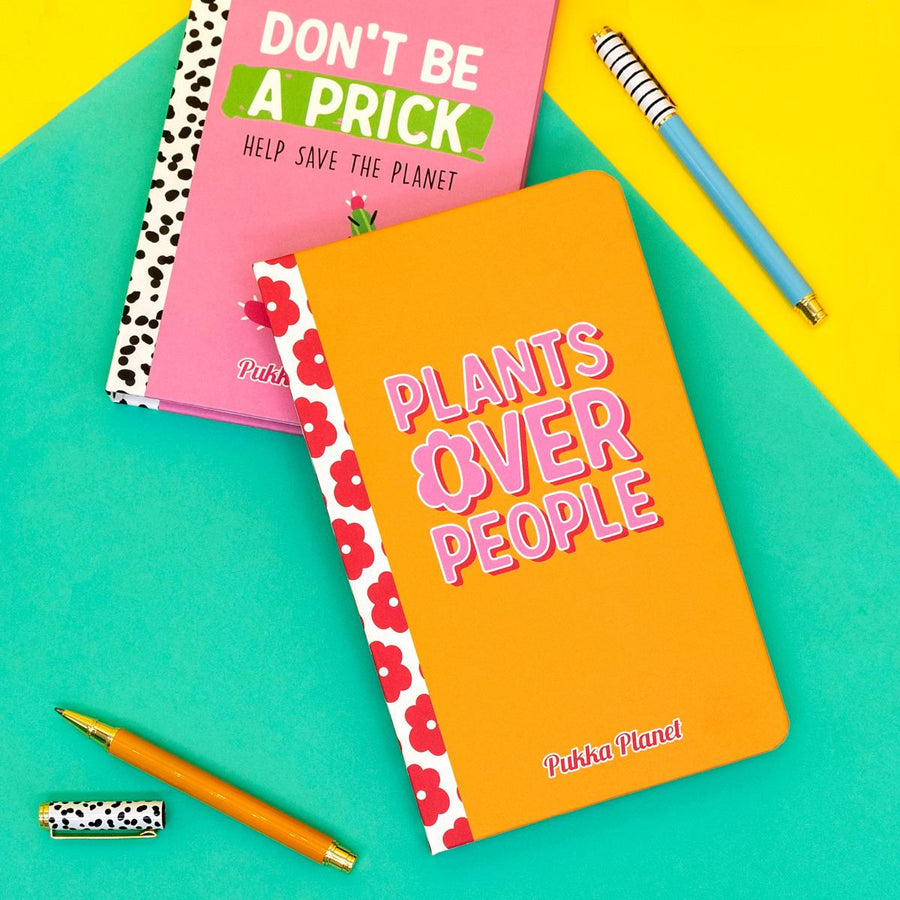 P9705SPP - Pukka Planet Soft Cover Notebook 13x21cm Plants over People