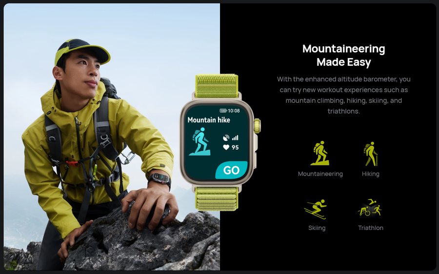 55020FAD - Huawei Watch Fit 4 Pro - Green