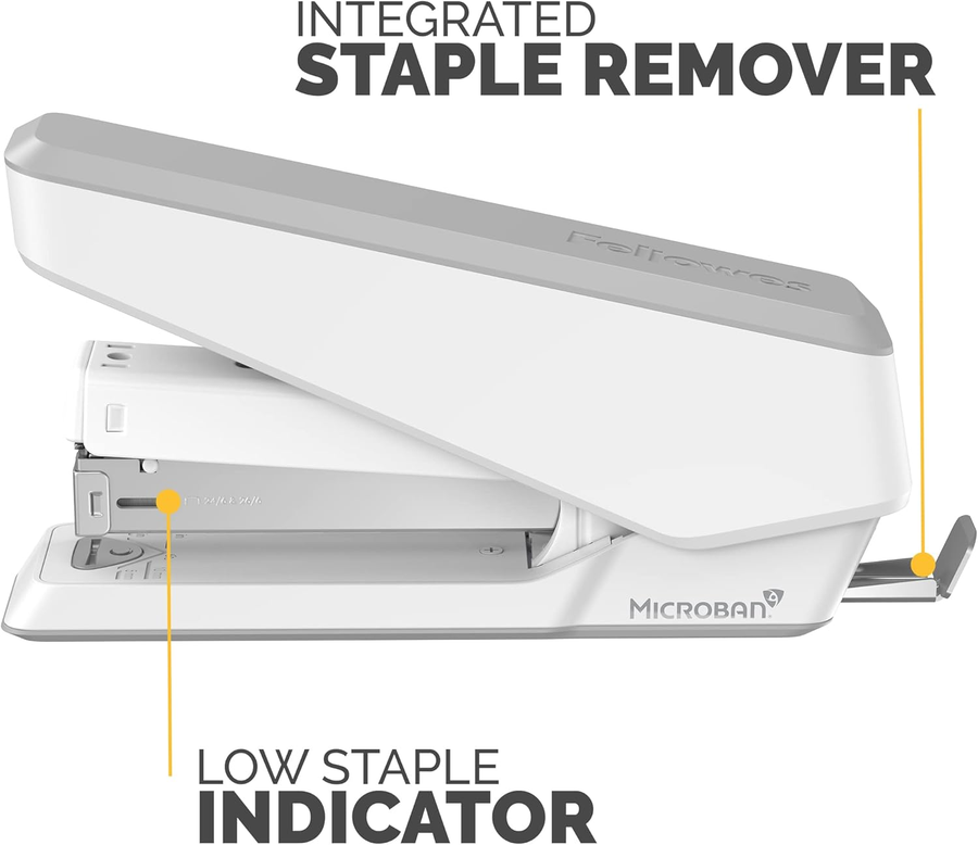 100115291 - Fellowes LX850 EasyPress Full Strip Stapler White