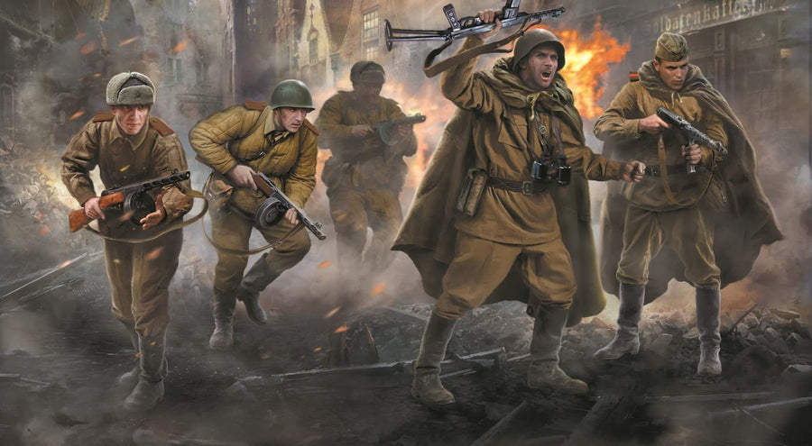 Zvezda Z6269 - ZVEZDA 1/72 SOVIET MG SQUAD
