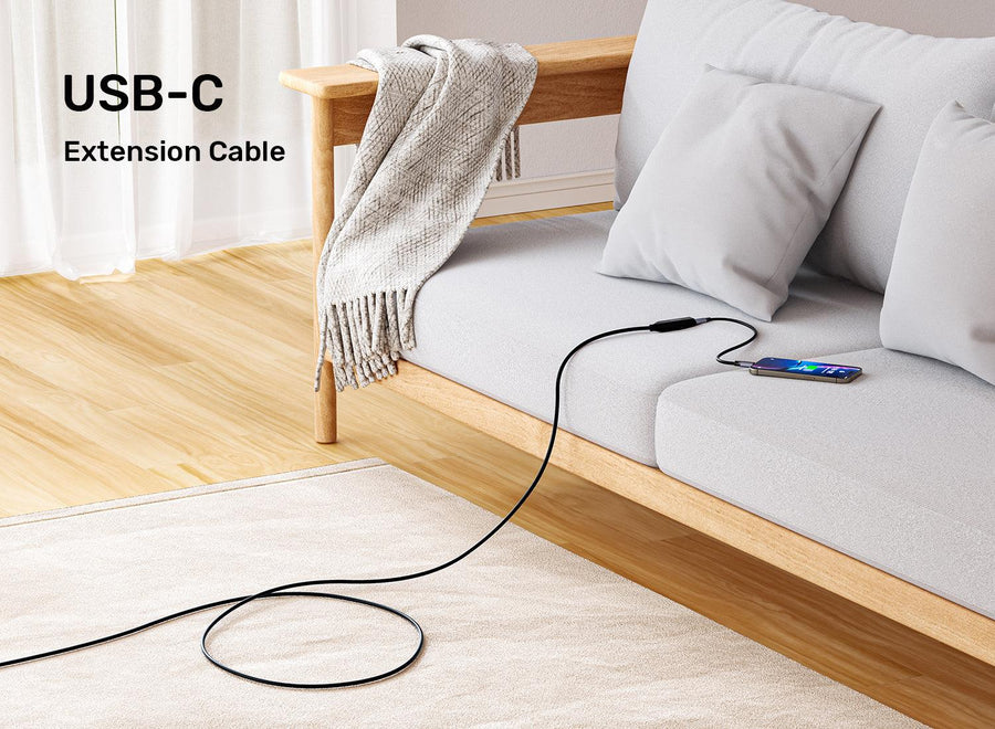 Unitek U1335A - 5m 10Gbps USB-C Extension Cable Built-in Signal Boosters 10Gbps Data Transfer