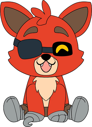 YOUTOOZ YT-810122542230 - YT: FOXY SIT PLUSH (9")