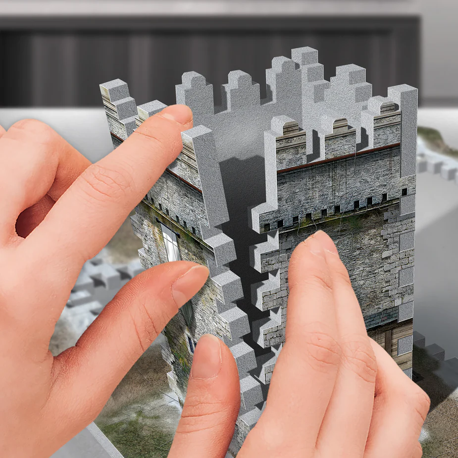 WREBBIT3D PUZZLES W3D-2017 - WREBBIT3D: THE RED KEEP