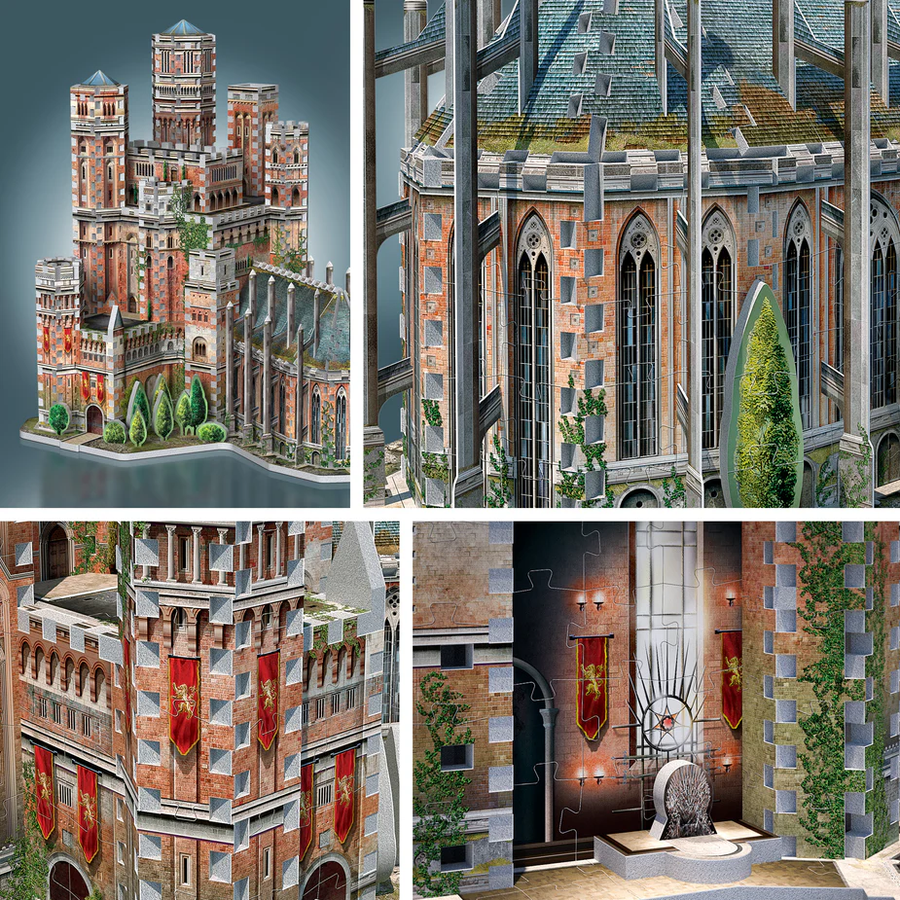 WREBBIT3D PUZZLES W3D-2017 - WREBBIT3D: THE RED KEEP