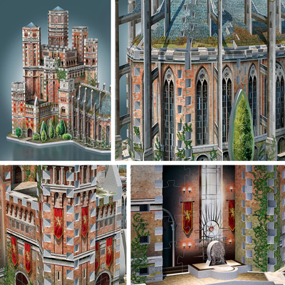 WREBBIT3D PUZZLES W3D-2017 - WREBBIT3D: THE RED KEEP