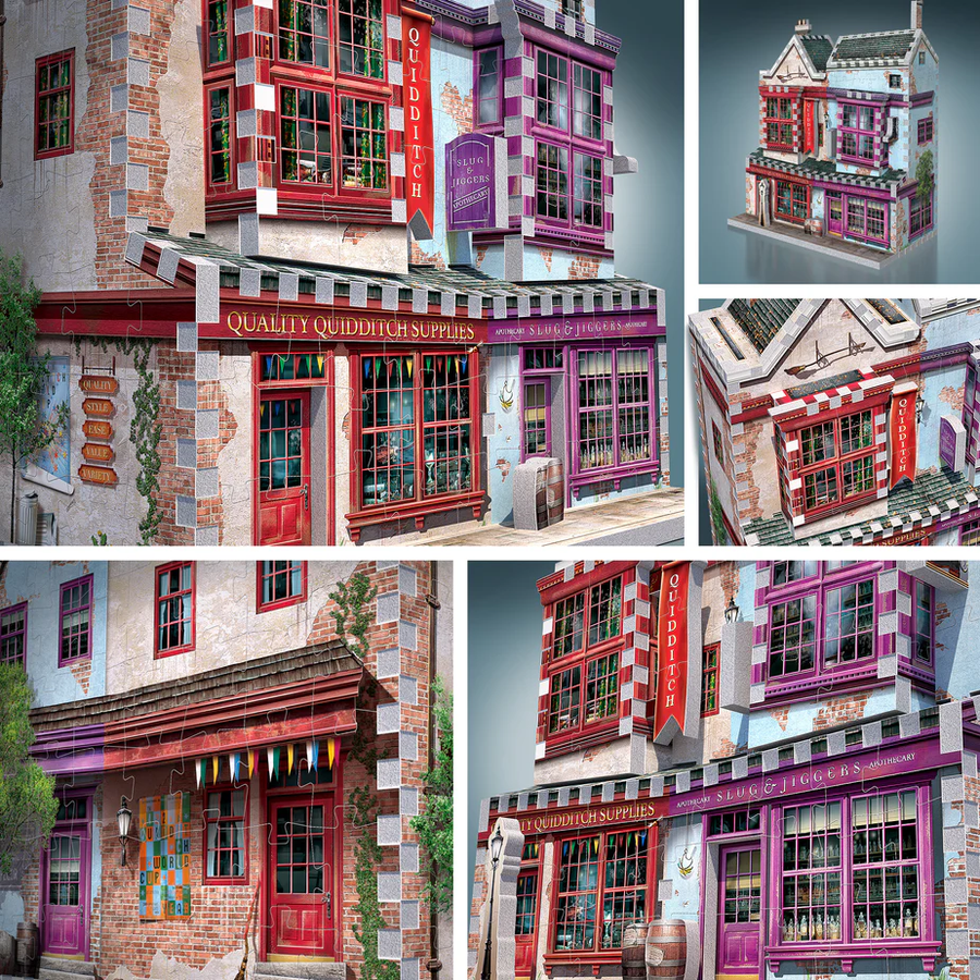 WREBBIT3D PUZZLES W3D-0509 - WREBBIT3D: HOCHWERTIGE QUIDDITCH-ARTIKEL