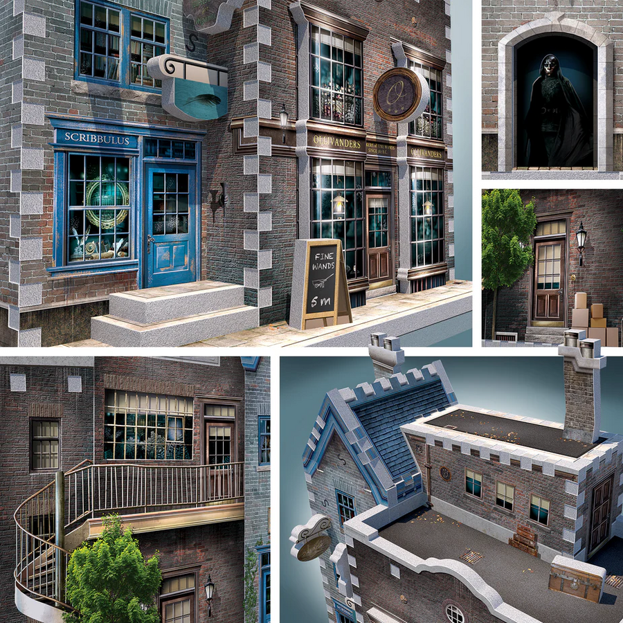 WREBBIT3D PUZZLES W3D-0508 - WREBBIT3D: OLLIVANDER'S WAND SHOP