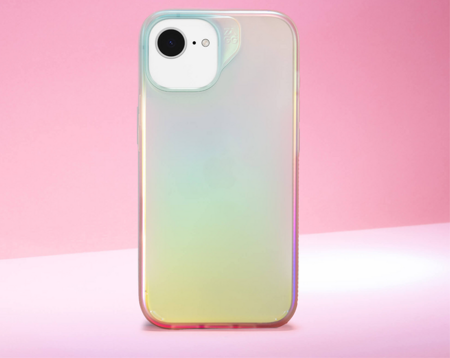 702318197 - ZAGG Milan Case, Apple iPhone 16e, 15, 14, 13, Iridescent