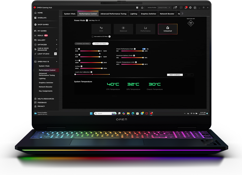 HP OMEN MAX 16-ak0077AX 16" WQXGA 240Hz NVIDIA RTX 5080 Gaming Laptop