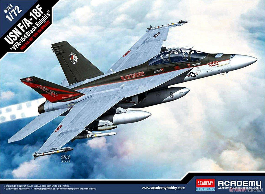 Academy 9-12577 - ACADEMY 1/72 F/A-18F VFA-154 BLACK KNIGHTS