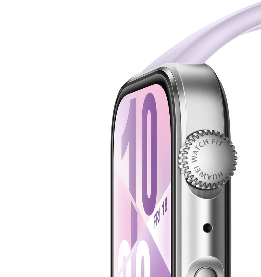 Huawei Watch FIT 4  Smart Watch - Purple with Flouroelastomer Strap