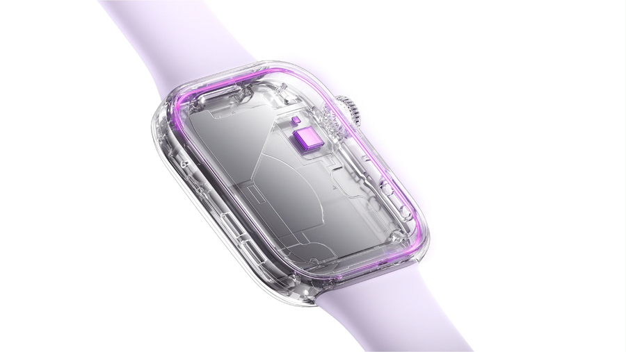 Huawei Watch FIT 4  Smart Watch - Purple with Flouroelastomer Strap