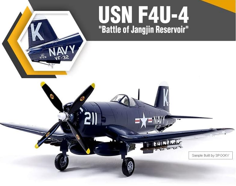 Academy 9-12353 - ACADEMY1/48 USN F4U-4 "Battle of Jangjin Reservoir