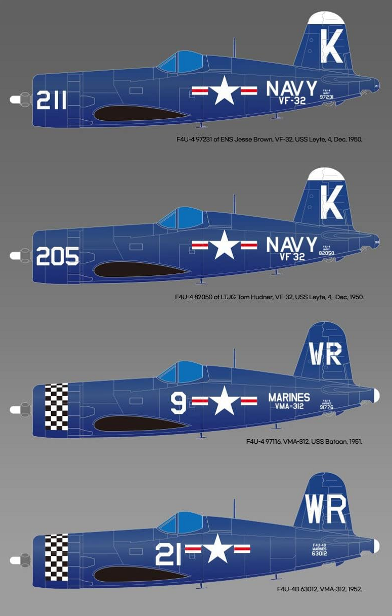 Academy 9-12353 - ACADEMY1/48 USN F4U-4 "Battle of Jangjin Reservoir