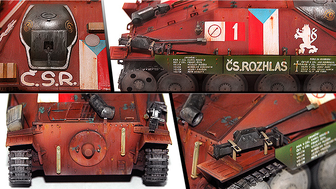 Academy 9-13277 - ACADEMY 1/35 HETZER "PRAGUE UPRISING 1945"