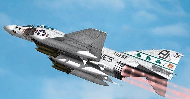Academy 9-12356 - ACADEMY1/48 USMC F-4J PHANTOM II "SHAMROCKS"