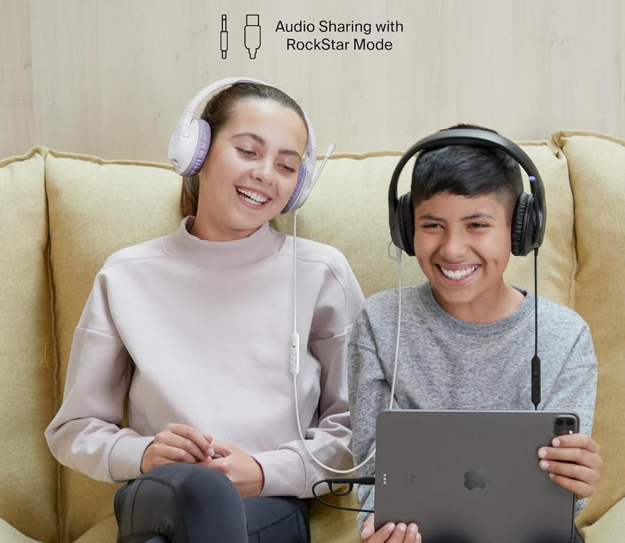 Belkin AUD007FQBK - SOUNDFORM INSPIRE WIRED OVER-EAR HEADSET