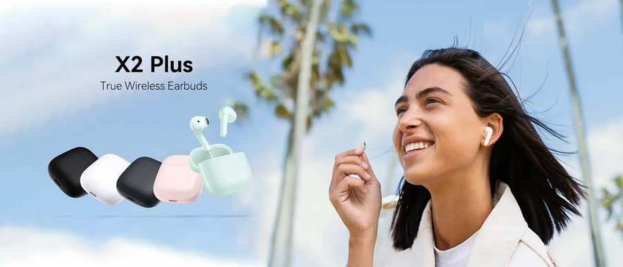 Edifier X2 Plus True Wireless Open-fit Earbuds - Green