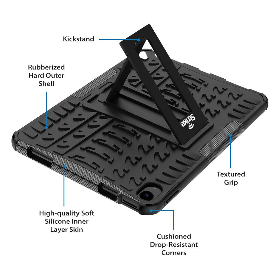 STRIKE GROUP CAS-STK IPAD 10.9 RGD - Strike iPad 10.9 (2022) Rugged Case - 10