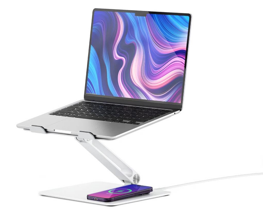 EPLSWCWH - ALOGIC Elite Power Laptop Stand with Wir