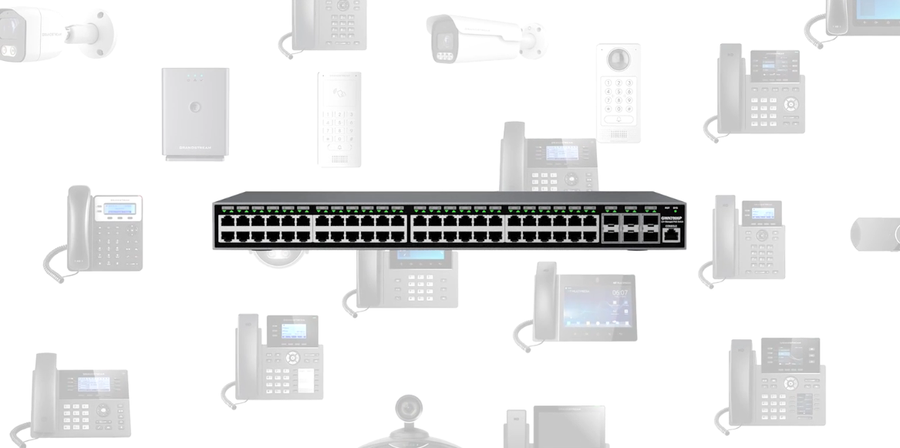 Grandstream GWN7806P - GWN7806P Layer 2+ Managed Network Switch 48-port PoE #  Hardware