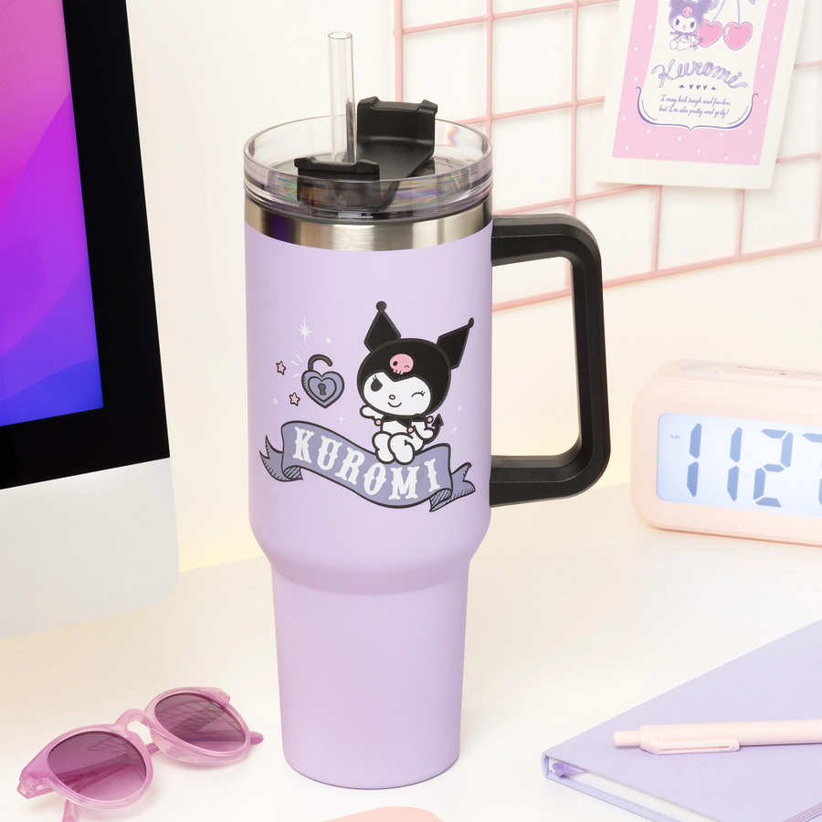 Paladone Tassen & Becher PHKKTC - Kuromi Reisebecher (900ml)