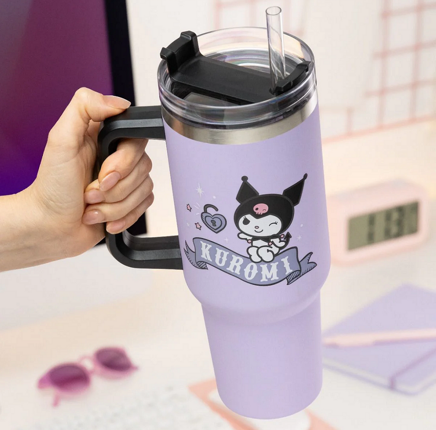 Paladone Tassen & Becher PHKKTC - Kuromi Reisebecher (900ml)