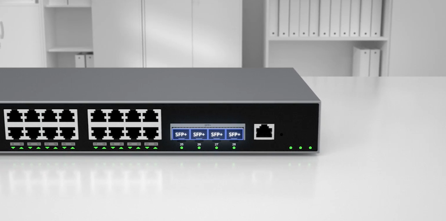 GWN7813 - Grandstream GWN7813 Enterprise Layer 3 Managed network Switch with 24 x GigE and 4 x SFP+